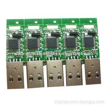 Electronic Circuit Board Assembly for USB Flash Drivers